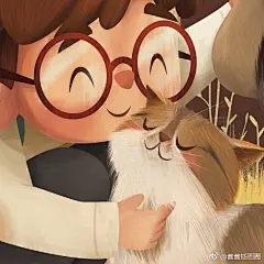 酱酱插画分享超话插画超话#插画设计# 今日分享的小可爱work by Dilek Altıntaş Birber  ​​​​