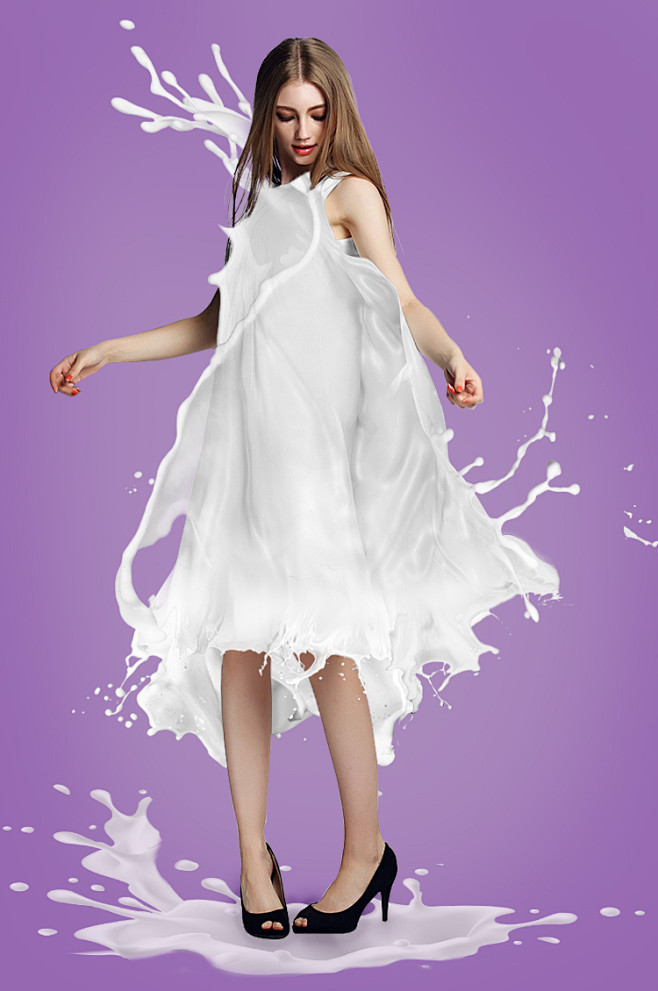 牛奶裙