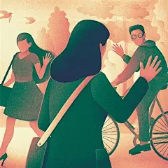 在智利南部小镇长大的插画师 Gabriel Maragano，作者找到了自己对绘画的独特理解，在那里有海洋、河流与山林的环境中，在下雨的安静时光里，展示出作业对未来的向往和对生活的热爱。#配色##灵感##创意脑洞##插画# ​​​​