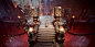 3d environment art portfolio, jeong jin ahn : UE4 Scene. hommage+hommage+++