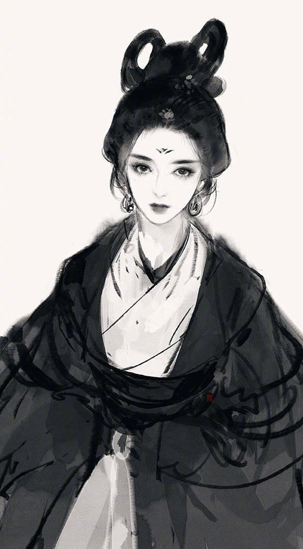 伊吹鸡腿子速写。