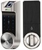 ZKTeco Smart Lock, Fingerprint Biometric Keyless Entry Door Lock Touchscreen Keypad Deadbolt Front Door Knob Bluetooth Electronic Lock with Card Code Key APP Control Easy Installation No Drilling. ZKTeco Smart Lock, Fingerprint Biometric Keyless Entry Doo
