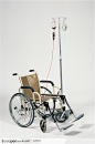 轮椅 输血架