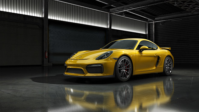 PORSCHE GT4 FULL CGI...