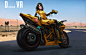 B.va, daegeon Jang : If D.va had a motorcycle