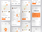 Ride-Sharing Mobile App by Shahinur Rahman for Devignedge Design Agency on Dribbble