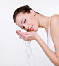时尚的洗脸美女高清图片 - 素材中国16素材网