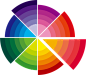 PPT图表免抠图片饼状图素材 彩色饼状图