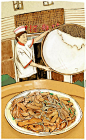 老广特有美食！漫画式广州传统小吃插画