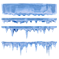 夏季 冰山 舞台png 素材 冰块 png素材 免扣素材 透明素材@两秒视觉