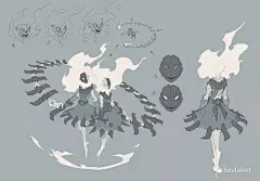 锤爆这风格，没想到这系列还能这么玩 -《暗黑血统：创世纪》角色设计分享