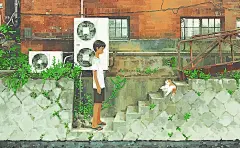 【插画师作品】第212期：日本插画师 junkuma 超治愈的生活插画作品（壁纸） : 让人平静的小清新作品...