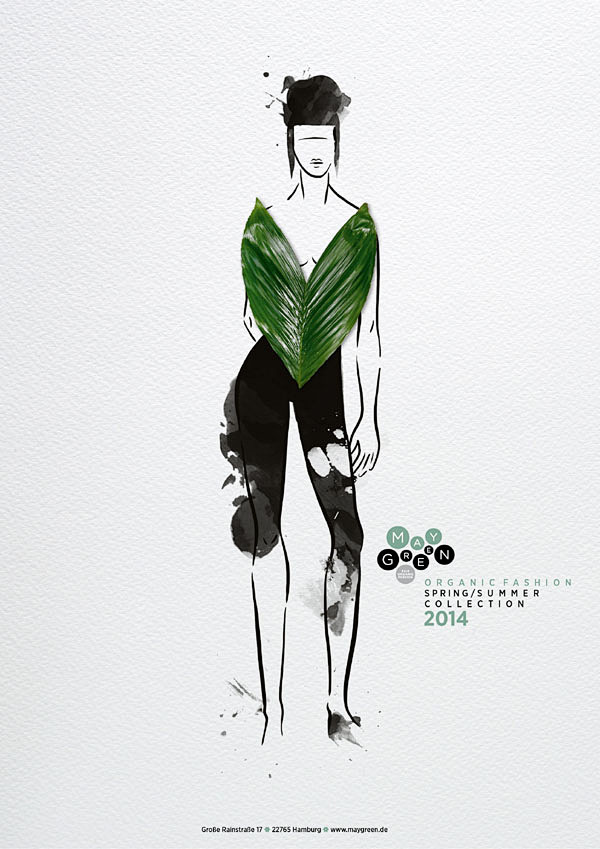 Maygreen系列时尚创意插画设计
