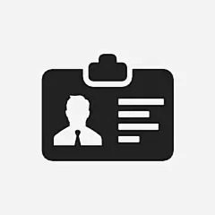 身份证照片通行证 https://88ICON.com 身份证 照片 通行证 姓名 男子 公司 名片 职位 商务小卷1