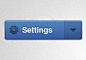 settings dropdown button free ui psd