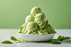 夏日食品甜点奶制品冰淇淋摄影图片
