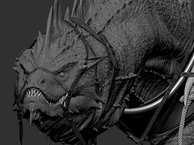 Black dragon (Zbrush...