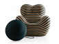 Fabric armchair with footstool UP 50 Up Collection By B&B Italia design Gaetano Pesce : Download the catalogue and request prices of Up 50 By b&b italia, fabric armchair with footstool design Gaetano Pesce, up Collection