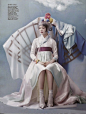 Once Upon a Time | So-Hee Song in High Fashion and Hanbok by Hyea-Won Kang for Vogue Korea June 2014