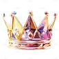 3D立体华丽皇冠免抠元素