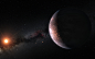 Artist’s impressions of the TRAPPIST-1 planetary system