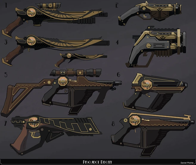 Project Decay - Guard Guns-花瓣网