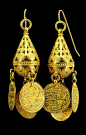 Pair of Ottoman earrings