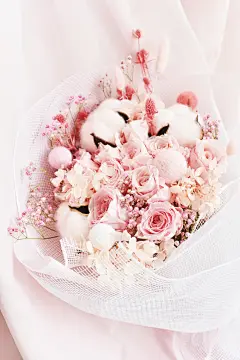 情人节生日礼物送女友网红ins玫瑰花永生鲜花花束礼盒装送闺蜜-淘宝网