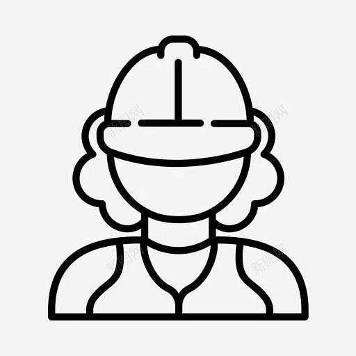 建筑工人建筑工地工业图标 免费下载 页面网页 平面电商 创意素材-花瓣网