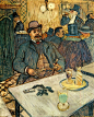 Henri de Toulouse-Lautrec 亨利·德·图卢兹-劳 文艺圈 展示 设计时代网-Powered by thinkdo3