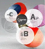 圆形,创造力,信息图表,闪亮的,文字,计划书,几何形状,概念,太空,演讲