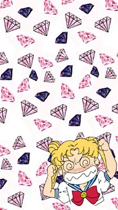 #wallpaper#傻白甜月野兔壁纸，代表月亮消灭你
