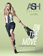 ASH - SS 15 : Desarrollo de la campaña primera verano 2015 para la marca de ropa ASH. Trabajo realizado desde lo conceptual, hasta el diseño de avisos de prensa y lookbook. 