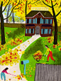 ♥♥♥The House of Four Seasons♥♥♥
illustrated by Roger Duvoisin