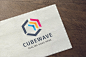 Cube Wave Logo  - 徽标