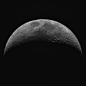 月球表面陨石坑空间夜空黑暗天文学灰色自然阴影 