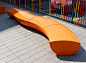 Serpentine Modular Seating _ Wave Seating _ GeoMet