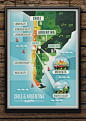 Majestic Wine Maps : I was recently commissioned by Majestic Wine to create a series of maps that could be used as quides at various wine tasting sessions throughout the year. Each map had to signpost the regions, vinyards of note and neighbouring cities 