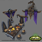 World of Warcraft : Legion, Ancient Eredar prop set, Peter Kyuyoung Lee : I made Ancient Eredar prop set on Legion 7.3 patch. The props design is based on Ashleigh's creation.<br/><a class="text-meta meta-link" rel="nofollow" 
