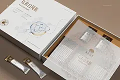 保健包装设计 乌鸡白凤肽 固体饮料 压片糖果包装设计©刘益铭 原创作品