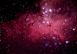 #优秀摄影作品#摄影师 Haari Tesla：移轴摄影的星空。星云和超新星看起来像美丽的微生物。美爆了！