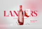 curiosity design Label lancers Packaging rose White wine