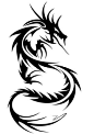 Tribal Tattoos Designs - Dragon