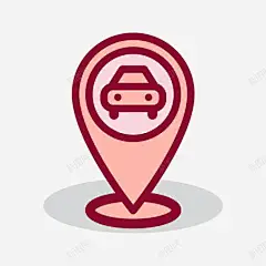 地标上的车高清素材 设计图片 免费下载 页面网页 平面电商 创意素材 png素材