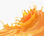 红色果汁飞溅图标-觅元素51yuansu.com 设计元素