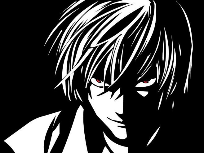 插图夜神月奇拿死亡笔记