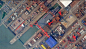 拍摄于6月14日下午的003型航母卫星图片，可见航母所在船坞内已经开始注水 图源： Planet Labs