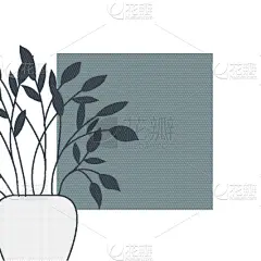 室内植物,钩针编织品,边框,华丽的,篮子,花盆,壁纸,植物群,装饰物,线