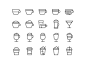 Coffee types type tasty drink icon design icons simple svg coffee