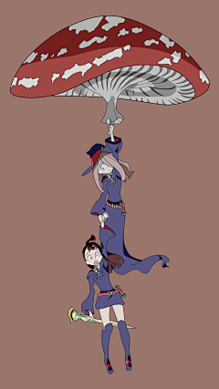 莫语_采集到小魔女学园